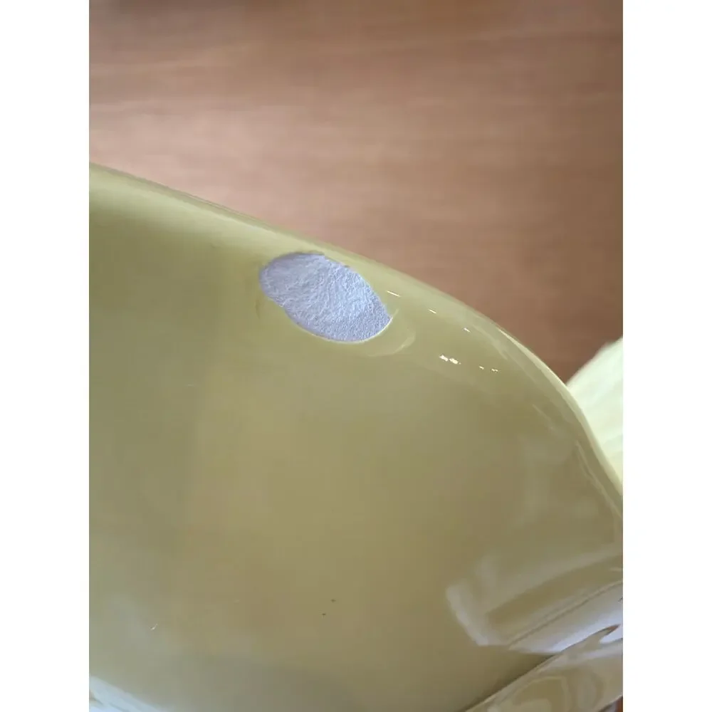 One Arhaus Yellow Magnolia Plates Flower Wall Hanging Decor Bowl 8” FLAW
